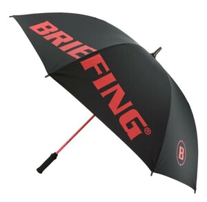 【未使用品】BRIEFING GOLF 正規品 ブリーフィング ゴルフ 傘 BRIEFING晴雨兼用 雨傘 日傘 UVカット 撥水 大きめ (旧型モデル) 色:BLACK