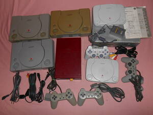  PlayStation # body *PSONE* controller disk other *6 pcs * Sony together #USED
