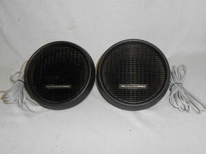 . type speaker # Fujitsu *TEN*SB224*2 piece * old car * round *TENCARSTEREO* made in Japan #USED