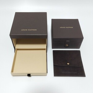 LOUIS VUITTON Louis Vuitton кейс для украшений пустой коробка box ювелирные изделия кейс A-578