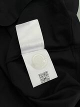 新品 モンクレール MONCLER 最高級Tシャツ　胸　ロゴマーク　L 黒　コットン１００％モンクレールジャパンタグ付き正規品_画像6