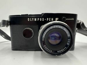 OLYMPUS オリンパス ペン PEN-FT F.Zuiko Auto-S 1:1.8 f=38mm 一眼レフ フィルムカメラ 単焦点レンズ ブラック