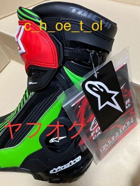 限定 alpinestars アルパインスターズ RSタイチ SMX PLUS V2ブーツ 26センチ US7.5 カワサキ ZX10R ZX25R ZX6Rオーナーにオススメ