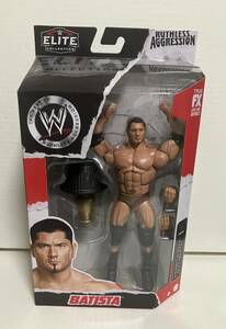 WWE Mattel Elite Dave Batista バウティスタ マテル WWF プロレスフィギュア 新品未開封