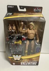 WWE Mattel Elite Greg The Hammer Valentine グレッグ・バレンタイン マテル フィギュア WWF プロレス 新品未開封