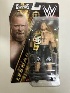 WWE Mattel Elite Basic Champions Brock Lesnar block * less na- Mattel WWF Professional Wrestling figure new goods unopened 