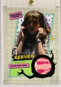 Eleven 2023 Topps/Zerocool Stranger Things 4 Roller Rink Dress Set Used Memorabilia580/1000