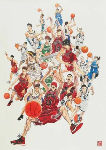 SLAM DUNK A全ポスター 井上雄彦 新品 ジャンプショップ