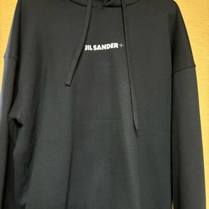 [ジルサンダー+] パーカーオーバーサイズ [並行輸入USED品] BLACK色（L) メンズの画像1