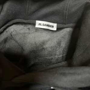 [ジルサンダー+] パーカーオーバーサイズ [並行輸入USED品] BLACK色（L) メンズの画像5