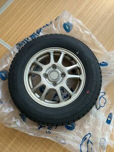 スタッドレスタイヤ ホイール スタッドレス アルミホイール　145／80R 13 75Q ４本セット　WINTERMAX 