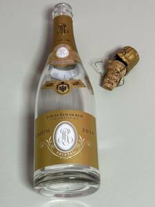 ルイ ロデレール クリスタル 2014 ずっしり重いクリスタル空瓶　Louis Roederer Cristal フランス シャンパン シャンパーニュ