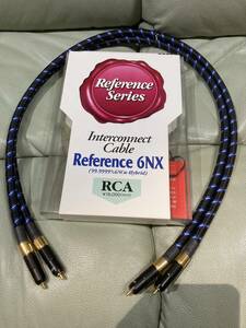  б/у * рабочий товар ortofon Reference 6NX RCA межсоединительный кабель 1m пара изначальный с коробкой ortofon [ эта 1]