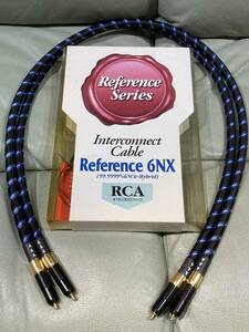  б/у * рабочий товар ortofon Reference 6NX RCA межсоединительный кабель 1m пара изначальный с коробкой ortofon [ эта 2]