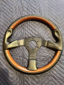  after market steering wheel Momo wood grain 