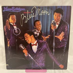40503N 輸入盤12inch LP★NEW EDITION /UNDER THE BLUE MOON ★MCA-5912