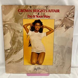 40519N 輸入盤12inch LP★CROWN HEIGHTS AFFAIR /DO IT YOUR WAY ★DEP2022