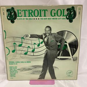 40519N 輸入盤12inch LP★DETROIT GOLD VOL.1 /15HITS OF '60s GOLD THE VERY BEST MOTOR CITY SOUL ★SS-8021