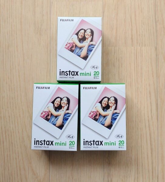 【安心！未開封箱発送】FUJIFILM instax mini チェキフィルム2P 3パック