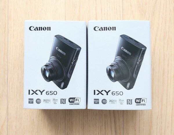 Canon IXY650 ブラック2台