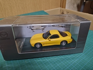  Mazda оригинальный Efini RX-7 соревнование желтый mica Spark Model производства 