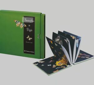 洋書Thames & Hudson butterflies in flight　アート本　バタフライブック　立体ブック　蝶の本　