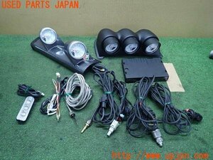 3UPJ=13250500]インプレッサ WRX-STi(GVB C型)Defi デフィ 追加メーター Defi-Link ADVANCE SYSTEM CR フード付き 中古