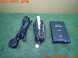 3UPJ=10280503]インプレッサ WRX STI(GVF C型)Panasonic パナソニック ETC車載器 CY-ET907KD 中古