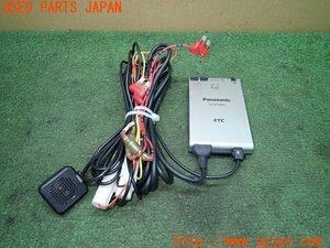 3UPJ=10880503]ポルシェ ボクスター(986K)Panasonic パナソニック ETC車載器 CY-ET906D 中古