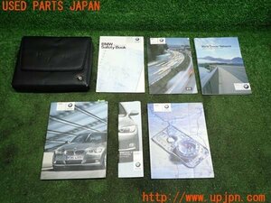 3UPJ=12830802]BMW 335i カブリオレ（E93）2008y 前期 取扱説明書 取説 オーナーズマニュアル ケース付 中古