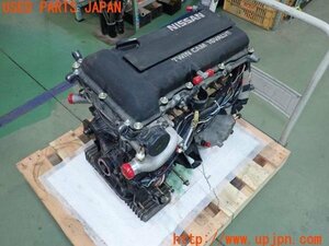 3UPJ=14530110]180SX(RPS13(改))S13系 後期 エンジン 配線 ハーネス付き SR20 ジャンク