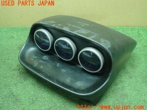 3UPJ=14780500]スカイライン 25GT-X(ER34)前期 AUTOGAUGE オートゲージ 3連メーター 水温 油温 油圧 中古