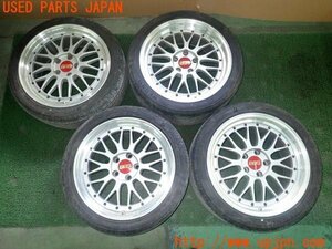 3UPJ=14160919]フェアレディZ(GCZ32)後期 BBS LMP078 LMP079 18インチホイール 8J/9J +35 PCD114.3 5穴 中古