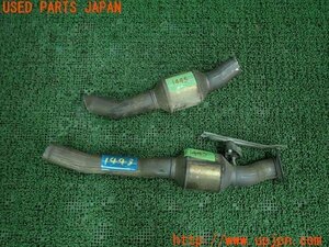 3UPJ=14430159]BMW X6 (E71/E72)前期 2009ｙ 純正 触媒 メタルキャタライザー カット有り 2点 中古