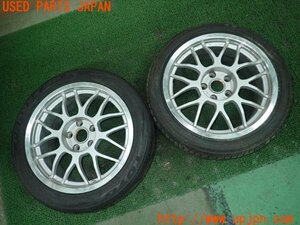 3UPJ=16200962]ソアラ(UZZ40)BBS RG211 ホイール 17×8J +38 PCD114.3 5穴 2本 中古