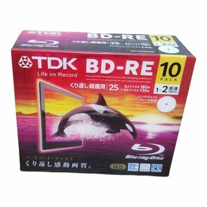 TDK 録画用BD-RE 2倍速 10枚 BEV25PWA10A