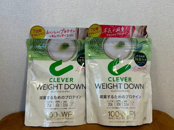 クレバーウエイトダウン 抹茶ラテ315ｇ　2個セット