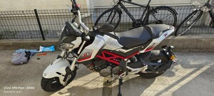 ベネリ　TNT125　中古　9,300km