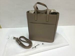 4618# Agnes b. Agnes B 2way shoulder bag handbag diagonal .. lady's 