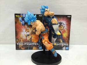 4817■ドラゴンボール超 TAG FIGHTERS かめはめ波 ギャリック砲 VEGETA 孫悟空 ベジータ 2種セット フィギュア 置物 箱有