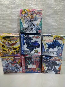 23-5 食玩具 アニマギア 1 1 2 3 4 4 5 計7点セット 。新品(1箱開封済み )　BANDAI　プラモデル