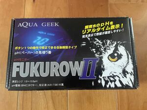 AQUA GEEK FUKUROW Ⅱ PHモニター コントローラー アクアギーク フクロウ2 測定器 水質チェック
