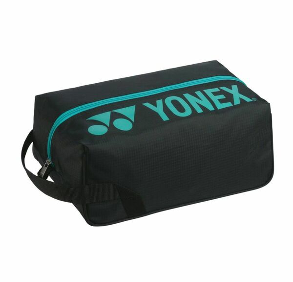 【新品】ヨネックス★YONEX★シューバッグ★シューズケース★ブラック×グリーン