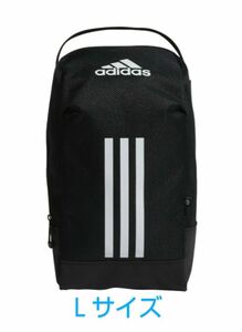 新品★アディダス★シューズケース★シューズバッグ★adidas★ブラック★Ｌ