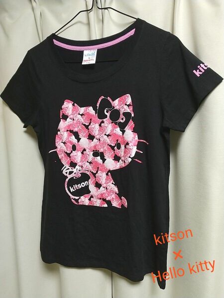 kitson × Hello kitty キットソン × ハローキティ コラボ Ｔシャツ L