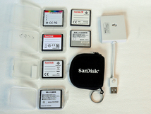 CFカード6点：SanDisk 32Gb・Transcend 32Gb・SanDisk 8Gb・他3点とリーダー_画像2