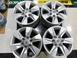 ●【TOYOTA ランドクルーザープラド 純正】 17インチ7.5J+25！中古！