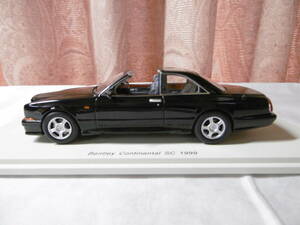 [ Spark Model ] 1/43 Bentley Continental SC 1999 черный 