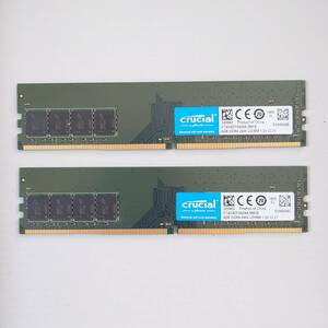 CRUCIAL DDR4-2400MHz 8GB (4GB×2枚キット) CT4G4DFS824A.M8FB デスクトップ用 PCメモリ 