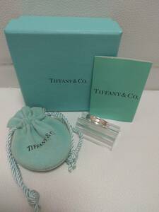 TIFFANY&Co. 　ティファニー　ナロー リング　925　SILVER　指輪　10号　箱・保存袋★h1799